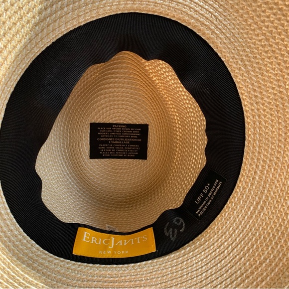 ERIC JAVITS - Gondolier Boater Hat UPF 50+ - Picture 2 of 6